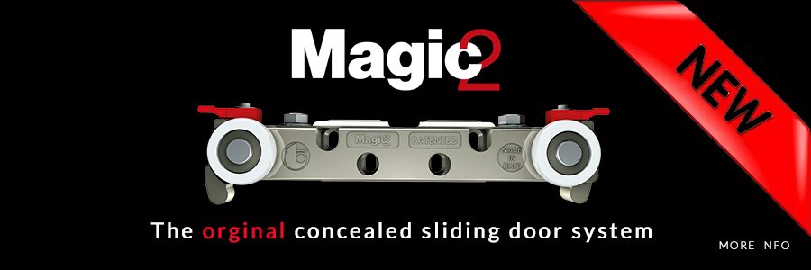 Concealed Sliding Door Hardware Magic System